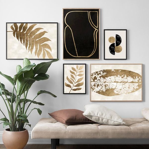 paintings modern abstract geometric canvas painting vintage golden plant leaves poster wall art pictures for living room interior decor
paintings modern abstract geometric canvas painting vintage golden plant leaves poster wall art pictures for living room interior decor