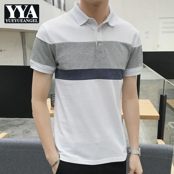 men's t-shirts korean fashion mens spring short sleeve summer striped patchwork slim men tees brand quality plus size 4xl casual, White;black
men's t-shirts korean fashion mens spring short sleeve summer striped patchwork slim men tees brand quality plus size 4xl casual, White;black