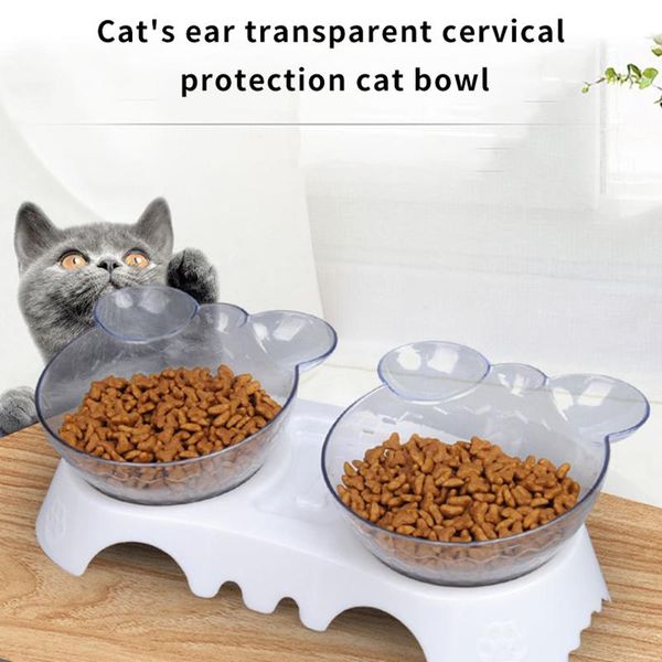 cat bowls & feeders double with raised stand oblique mouth pet food water for cats dogs non-slip bowl supplies
cat bowls & feeders double with raised stand oblique mouth pet food water for cats dogs non-slip bowl supplies