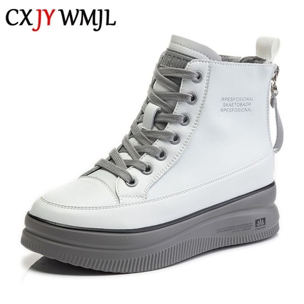cxjywmjl genuine leather women martin boots autumn british style back zipper platform motorcycle boots winter casual booties 211204, Black
cxjywmjl genuine leather women martin boots autumn british style back zipper platform motorcycle boots winter casual booties 211204, Black