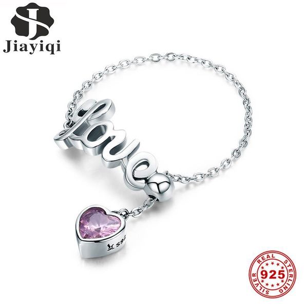 wedding rings jiayiqi creative love ring genuine 925 sterling silver heart drop adjustable finger for women fine jewelry birthday gifts, Slivery;golden
wedding rings jiayiqi creative love ring genuine 925 sterling silver heart drop adjustable finger for women fine jewelry birthday gifts, Slivery;golden