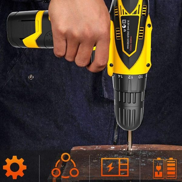 professiona electric drills hand drill strong torque drilling machine cordless screwdriver 16.8v wireless lithium power tool
professiona electric drills hand drill strong torque drilling machine cordless screwdriver 16.8v wireless lithium power tool