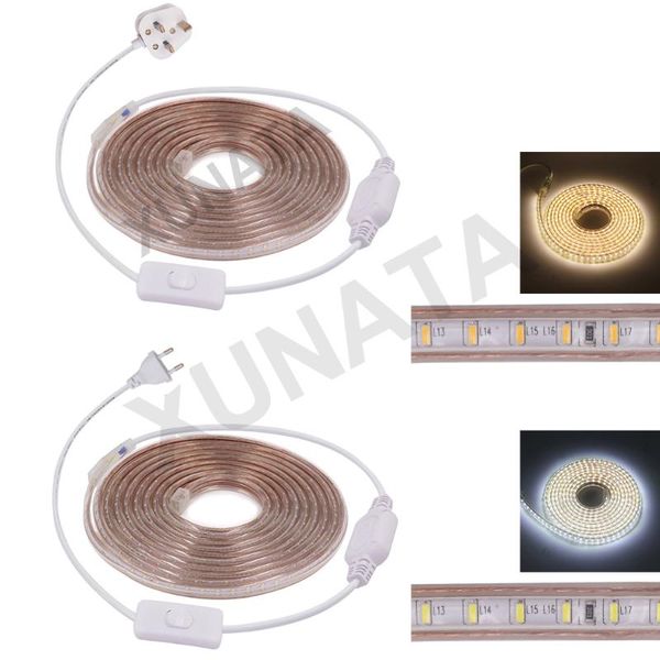 strips 220v smd3014 led strip light waterproof 120leds/m flexible ribbon diode tape with switch 80cm eu/uk plug 1-50m
strips 220v smd3014 led strip light waterproof 120leds/m flexible ribbon diode tape with switch 80cm eu/uk plug 1-50m