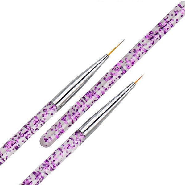 nail brushes 3pcs/set professional liner painting pen art brush uv gel salon home use durable, Yellow
nail brushes 3pcs/set professional liner painting pen art brush uv gel salon home use durable, Yellow