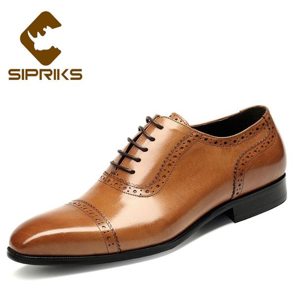 dress shoes sipriks classic men genuine leather elegant mens church oxfords male wedding gents suits italian cap toe, Black
dress shoes sipriks classic men genuine leather elegant mens church oxfords male wedding gents suits italian cap toe, Black