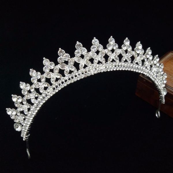 sparkling crystal bridal tiara crown for women hair ornaments princess crown fashion wedding bride hair jewelry acc jllzhx, Silver
sparkling crystal bridal tiara crown for women hair ornaments princess crown fashion wedding bride hair jewelry acc jllzhx, Silver
