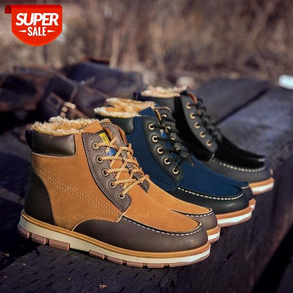 Autumn Winter Men's Shoes Non-Slip Wear-Resistant Rubber Sole Plush Breathable Men Shoes Mid-State Outdoor Sports Business #sH1p
Autumn Winter Men's Shoes Non-Slip Wear-Resistant Rubber Sole Plush Breathable Men Shoes Mid-State Outdoor Sports Business #sH1p
