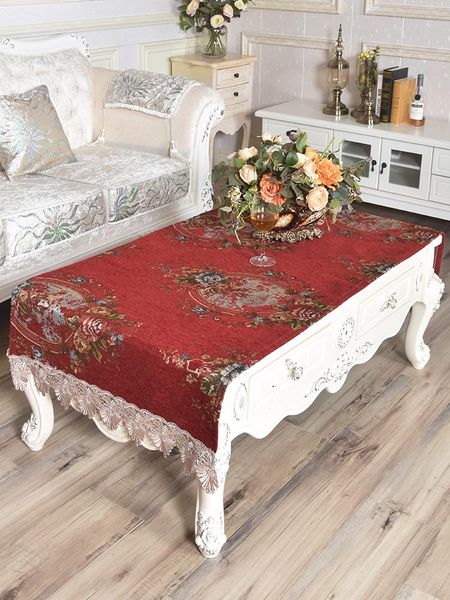 table cloth classic red tablecloth tv cabinet cover luxury dustproof high-end fashion 70*130 rectangular long towel customizable
table cloth classic red tablecloth tv cabinet cover luxury dustproof high-end fashion 70*130 rectangular long towel customizable