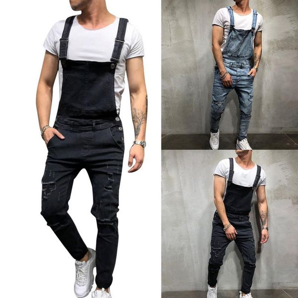 homme overalls ripped jeans jumpsuit summer solid straight slim fashion hole pocket strap casual streetwear jeans denim men kljxc, Black
homme overalls ripped jeans jumpsuit summer solid straight slim fashion hole pocket strap casual streetwear jeans denim men kljxc, Black
