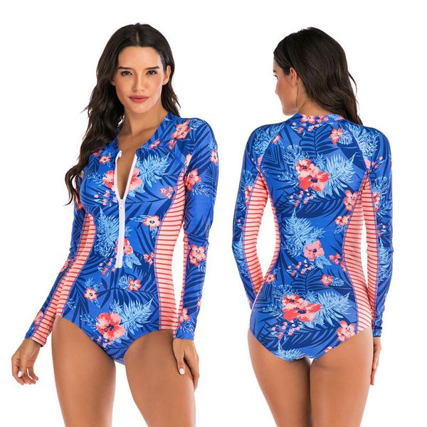 bikinis set women's one piece swimsuits zip up floral long sleeve rash guard swimwear bathing suit high cut sun protection rashguards
bikinis set women's one piece swimsuits zip up floral long sleeve rash guard swimwear bathing suit high cut sun protection rashguards