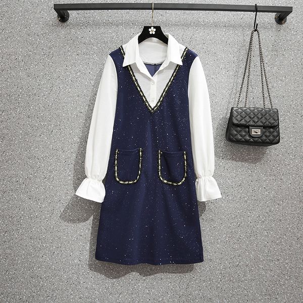 fake women of two elegant pieces dressed chiffon long tweed shreds office party dress 2021 plus size -5xl cvp3, White
fake women of two elegant pieces dressed chiffon long tweed shreds office party dress 2021 plus size -5xl cvp3, White