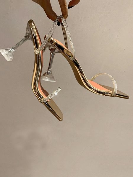 women's sandals 2021 spring new fashion square toe stiletto summer high heels open toe slippers female design shoes, Black
women's sandals 2021 spring new fashion square toe stiletto summer high heels open toe slippers female design shoes, Black