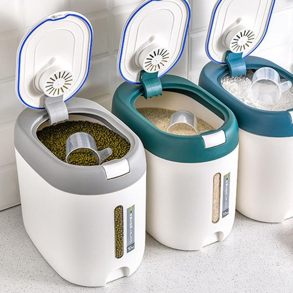 storage bottles & jars kitchen container 10kg bucket moisture-proof insect-proof rice box airtight bin flour pet food store
storage bottles & jars kitchen container 10kg bucket moisture-proof insect-proof rice box airtight bin flour pet food store