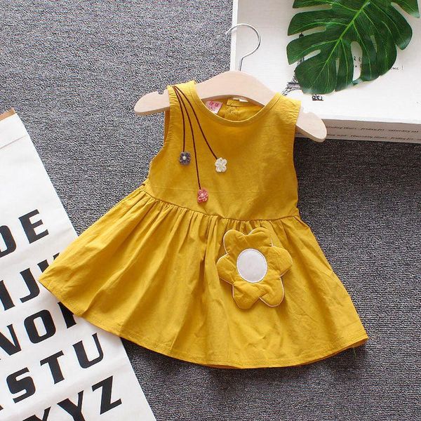 girl's dresses 3d embroider flower dress girls summer comfortable clothes 0-5y solid color sleeveless soft breathable toddlers clothing, Red;yellow
girl's dresses 3d embroider flower dress girls summer comfortable clothes 0-5y solid color sleeveless soft breathable toddlers clothing, Red;yellow