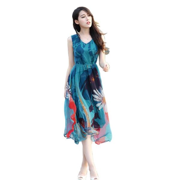 casual dresses summer dress women 2021 bohemian beach v-neck slim sleeveless printed mid long chiffon female vestidos, Black;gray
casual dresses summer dress women 2021 bohemian beach v-neck slim sleeveless printed mid long chiffon female vestidos, Black;gray