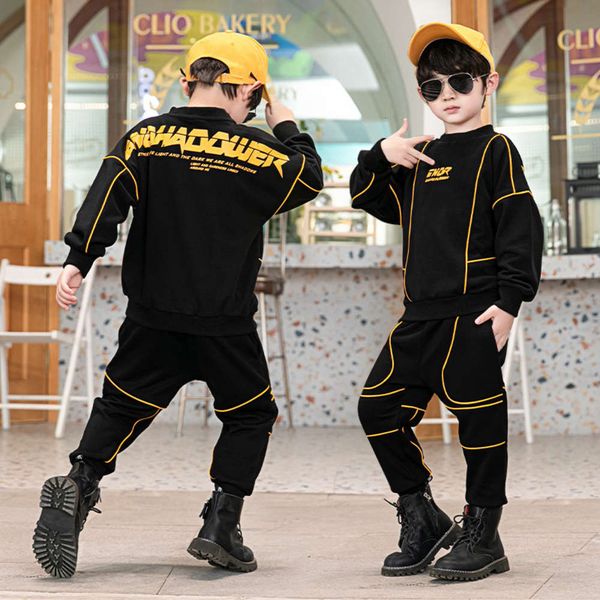 card handsome black multi cool rope and luminous children's cotton suit 2021 boys' spring casual sportswear two piece set, White
card handsome black multi cool rope and luminous children's cotton suit 2021 boys' spring casual sportswear two piece set, White