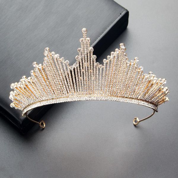 hair clips & barrettes full diamond handmade bride wedding crown headdress atmosphere luxury dress birthday accessories, Golden;silver
hair clips & barrettes full diamond handmade bride wedding crown headdress atmosphere luxury dress birthday accessories, Golden;silver