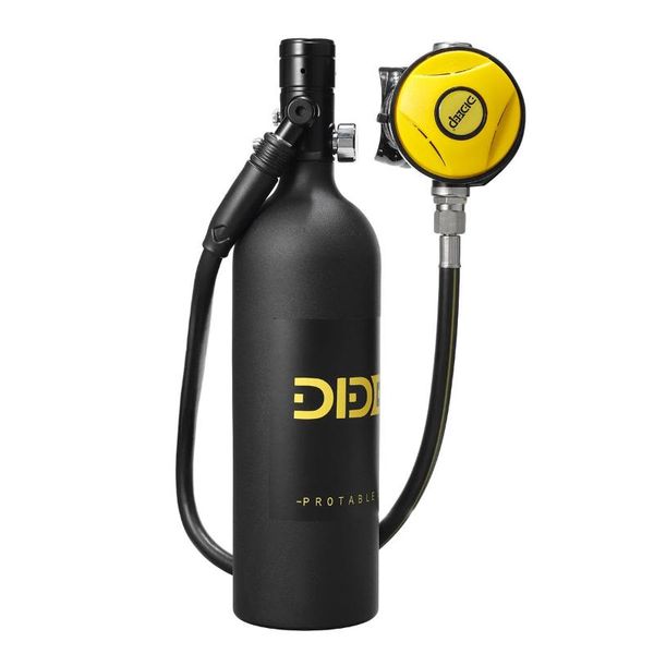 dideep x4000pro mini 1l scuba diving tank oxygen cylinder underwater diving set air oxygen tank w/ adapter & storage bag black
dideep x4000pro mini 1l scuba diving tank oxygen cylinder underwater diving set air oxygen tank w/ adapter & storage bag black