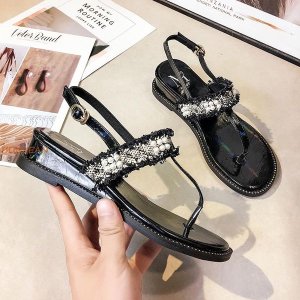 2021 summer new women's sandals buckle strap pearl ladies shoes solid fashion peep toes beach women's sandals big size 34-43, Black
2021 summer new women's sandals buckle strap pearl ladies shoes solid fashion peep toes beach women's sandals big size 34-43, Black