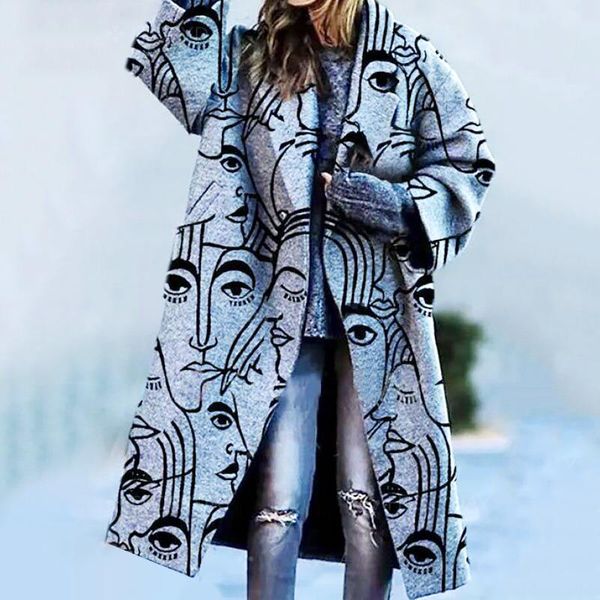 women's wool & blends autumn winter long sleeve pocket outwear casual loose blend overcoat women vintage button cardigan jackets #t3g, Black
women's wool & blends autumn winter long sleeve pocket outwear casual loose blend overcoat women vintage button cardigan jackets #t3g, Black