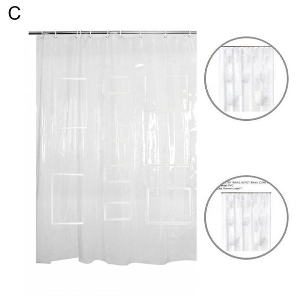 shower curtains easy to maintain practical translucent pocket bath curtain pvc waterproof for household
shower curtains easy to maintain practical translucent pocket bath curtain pvc waterproof for household