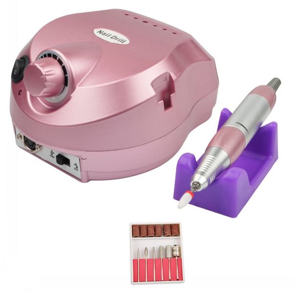 rose gold manicure pedicure kit professional electric file drill bit machine sand band accessory equipment nail art polisher tool, Silver
rose gold manicure pedicure kit professional electric file drill bit machine sand band accessory equipment nail art polisher tool, Silver
