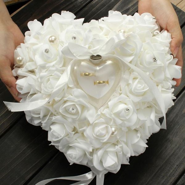 party decoration 1pcs heart-shape rose flowers ring box romantic wedding jewelry case bearer pillow cushion holder valentine's day gift
party decoration 1pcs heart-shape rose flowers ring box romantic wedding jewelry case bearer pillow cushion holder valentine's day gift