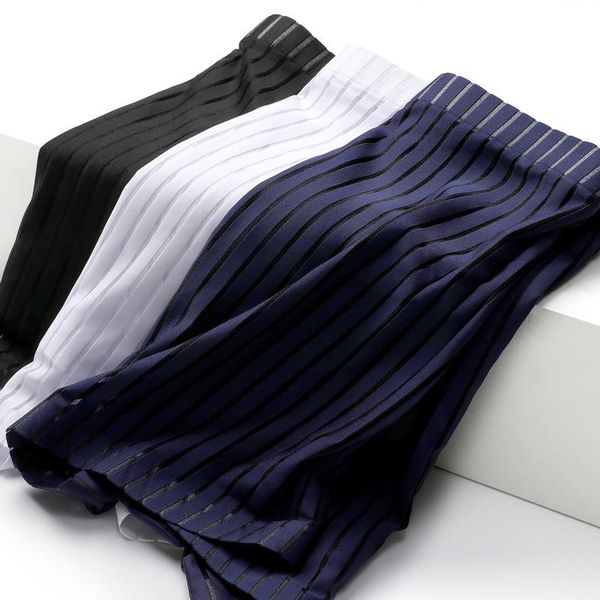 underpants graphene boxer briefs men's underwear ice silk shorts, no logo, Black;white
underpants graphene boxer briefs men's underwear ice silk shorts, no logo, Black;white