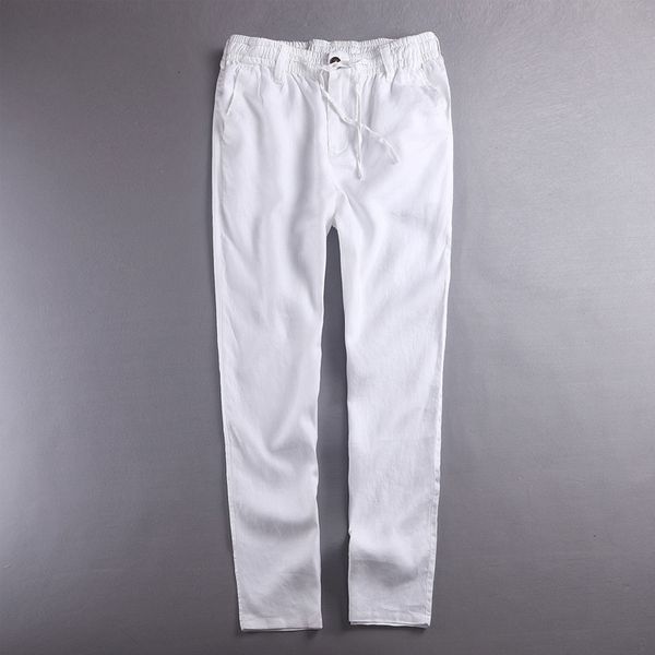 2021 new 100% linen summer pure flax mens pants solid white trouser men fashion spring fall trousers male brand pantalon hombre 7vzh, Black
2021 new 100% linen summer pure flax mens pants solid white trouser men fashion spring fall trousers male brand pantalon hombre 7vzh, Black