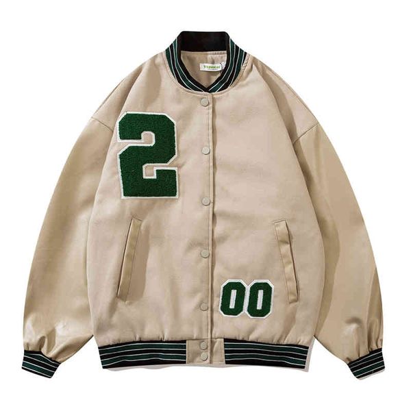 men's jackets jaqueta masculina vintage de beisebol, jaqueta bomber couro pu com letra bordada, gran, moda rua 08wd, Black;brown
men's jackets jaqueta masculina vintage de beisebol, jaqueta bomber couro pu com letra bordada, gran, moda rua 08wd, Black;brown