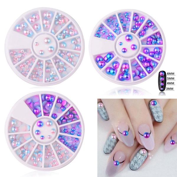 nail art decorations 3mm/4mm/5mm/6mm-1wheele peal rhinestones nail,manicure flat-back half-round beads,gradient colorful semicircle pearl, Silver;gold
nail art decorations 3mm/4mm/5mm/6mm-1wheele peal rhinestones nail,manicure flat-back half-round beads,gradient colorful semicircle pearl, Silver;gold