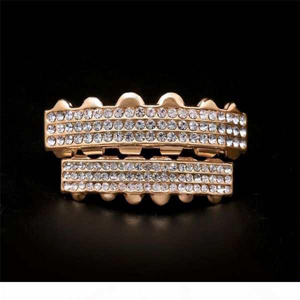 real gold plated 3 row full cz rhinestone hip hop teeth for mouth grillz caps & bottom grill rosegold set vampire teeth, Black
real gold plated 3 row full cz rhinestone hip hop teeth for mouth grillz caps & bottom grill rosegold set vampire teeth, Black