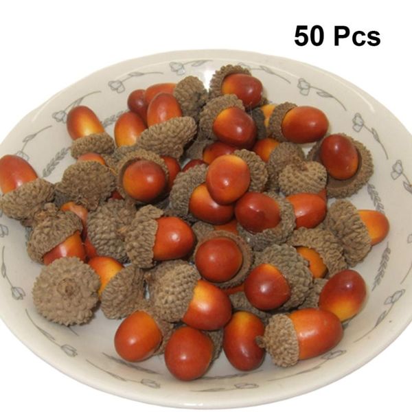 decorative flowers & wreaths 50pcs fake acorn ornament artificial decor simulation model decoration funny po props for home party
decorative flowers & wreaths 50pcs fake acorn ornament artificial decor simulation model decoration funny po props for home party