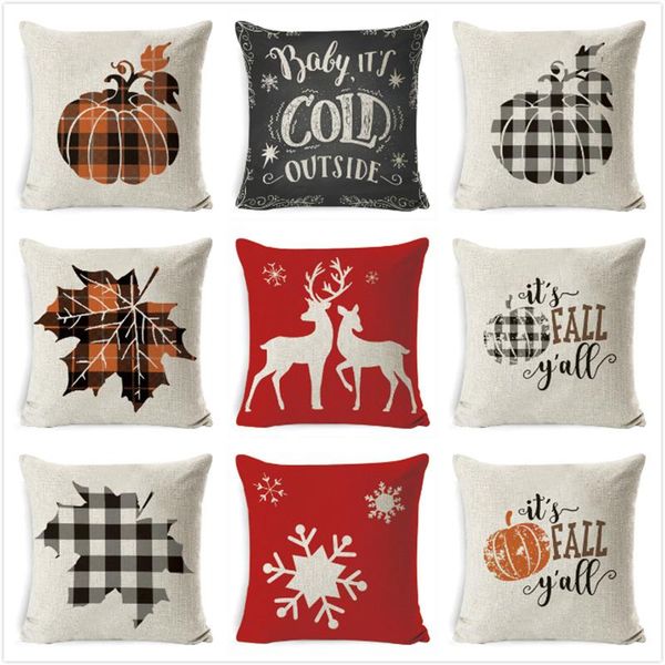 cushion/decorative pillow thanksgiving cushion cover pumpkin leaf linen throw case sofa car bedroom christmas decoration kussensloop
cushion/decorative pillow thanksgiving cushion cover pumpkin leaf linen throw case sofa car bedroom christmas decoration kussensloop