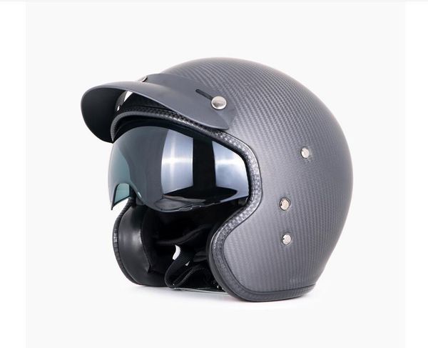 motorcycle helmets carbon fiber sun protection inner lens winter warm personality lightweight half cover retro helmet 3/4
motorcycle helmets carbon fiber sun protection inner lens winter warm personality lightweight half cover retro helmet 3/4