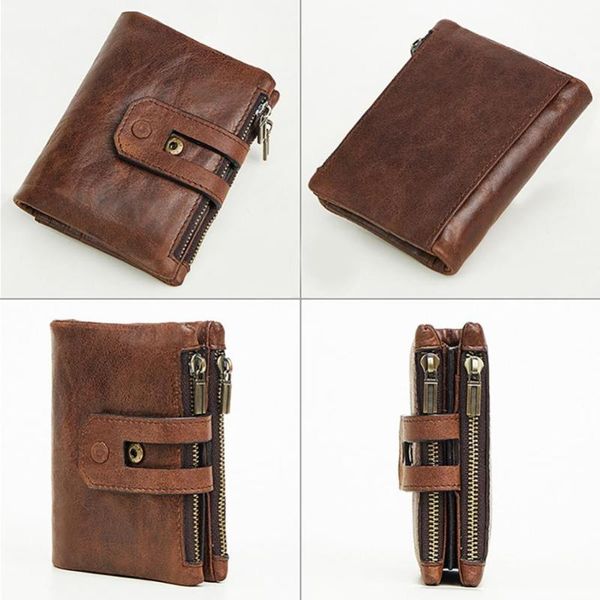 wallets 50% dropvintage genuine leather zipper coin purse short wallet business card cash holder, Red;black
wallets 50% dropvintage genuine leather zipper coin purse short wallet business card cash holder, Red;black