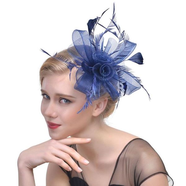 stingy brim hats 2021 bridal flower feather fascinators hat cocktail party wedding hair clip, Blue;gray
stingy brim hats 2021 bridal flower feather fascinators hat cocktail party wedding hair clip, Blue;gray