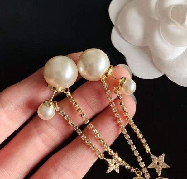 home dijia 2021 new east gate fashion tassel french exquisite size pearl earrings, Golden
home dijia 2021 new east gate fashion tassel french exquisite size pearl earrings, Golden