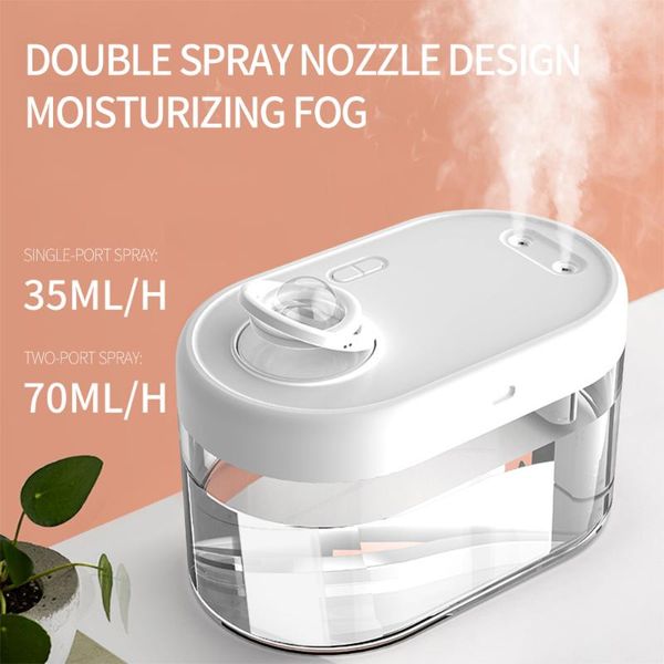 humidifiers 1.2l double nozzle diffusers wireless deskhumidifier usb large capacity night light home air purifier
humidifiers 1.2l double nozzle diffusers wireless deskhumidifier usb large capacity night light home air purifier