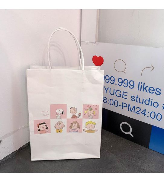 gift wrap 3pcs cute cartoon animals paper bags kraft packaging with handle sweets and candy food white storage
gift wrap 3pcs cute cartoon animals paper bags kraft packaging with handle sweets and candy food white storage