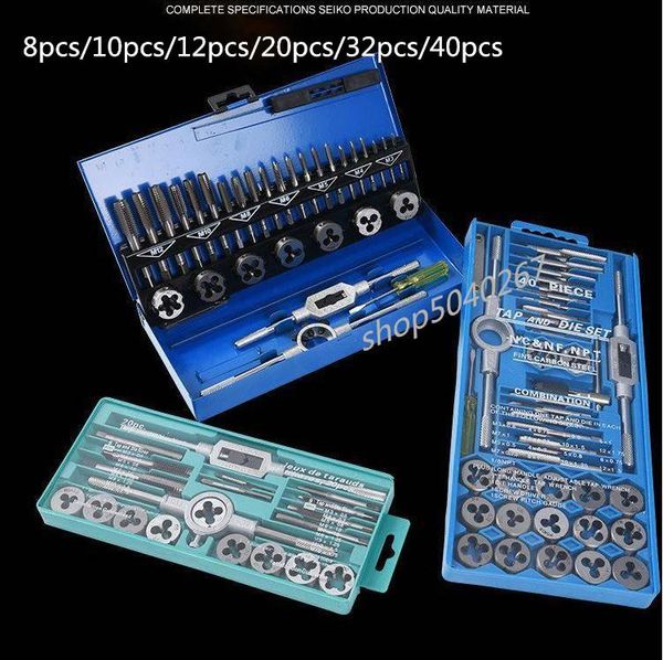 hand tools alloy steel 8/10/12/20/32/40pcs tap and die set thread dies adjustable wrench
hand tools alloy steel 8/10/12/20/32/40pcs tap and die set thread dies adjustable wrench