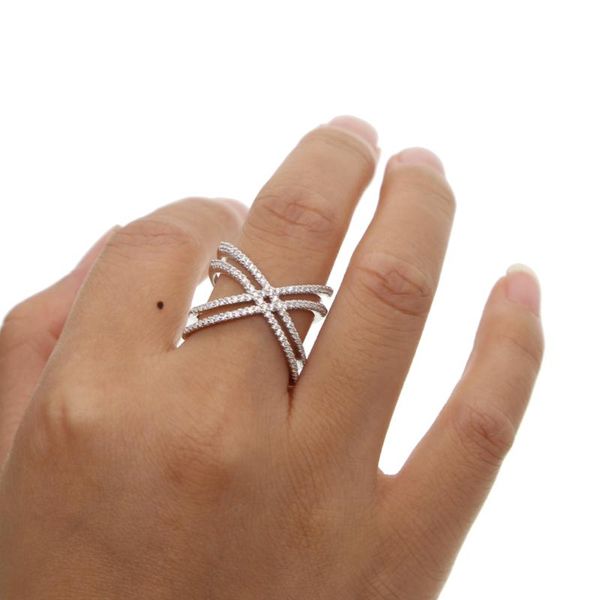 cluster rings genuine 925 sterling silver size 6 7 8 sparking bling clear cubic zirconia x shape women ladies full finger ring, Golden;silver
cluster rings genuine 925 sterling silver size 6 7 8 sparking bling clear cubic zirconia x shape women ladies full finger ring, Golden;silver