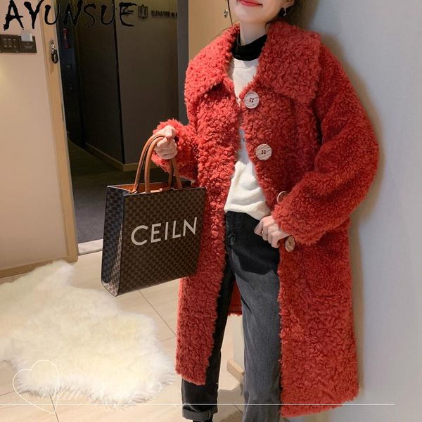 women's fur & faux real coat 100% wool female jacket autumn winter clothes women korean coats and jackets 2021 mulheres casacos pph1619, Black
women's fur & faux real coat 100% wool female jacket autumn winter clothes women korean coats and jackets 2021 mulheres casacos pph1619, Black
