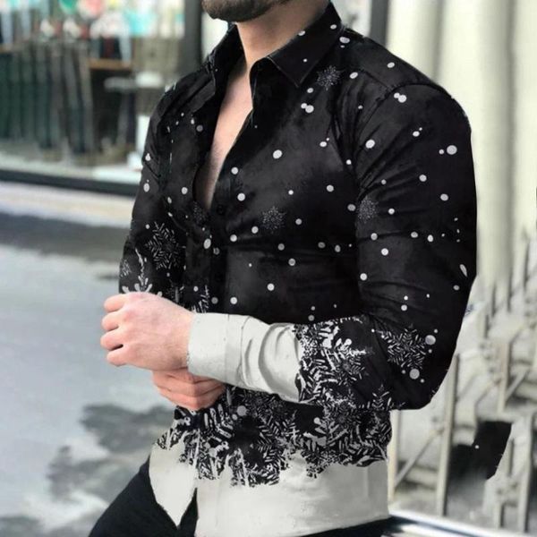 men's casual shirts buttoned shirt long sleeve men breathable loose lapel for office, White;black
men's casual shirts buttoned shirt long sleeve men breathable loose lapel for office, White;black