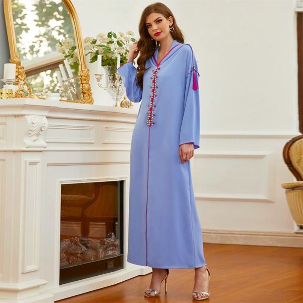 ethnic clothing tassel moroccan djellaba handwork diamonds hooded dress african dubai abayas for women muslim middle east islam party banque, Red
ethnic clothing tassel moroccan djellaba handwork diamonds hooded dress african dubai abayas for women muslim middle east islam party banque, Red