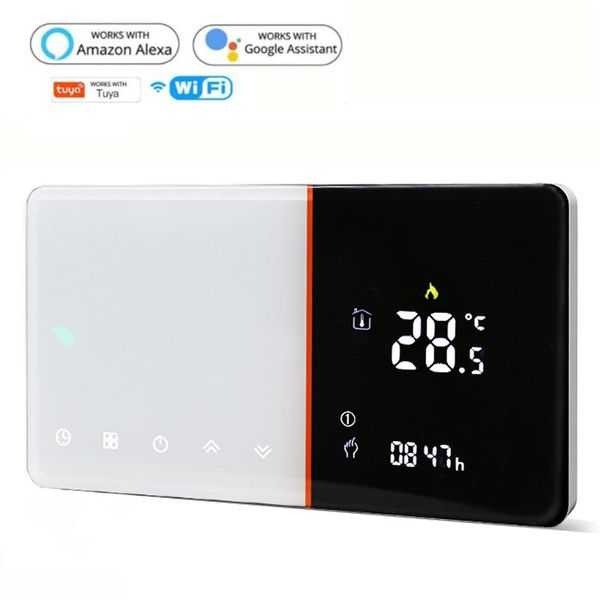 smart home control tuya wifi programmable thermostat 6 period voice app lcd thermostatic for amazon echo/google 24v 220v sensor
smart home control tuya wifi programmable thermostat 6 period voice app lcd thermostatic for amazon echo/google 24v 220v sensor