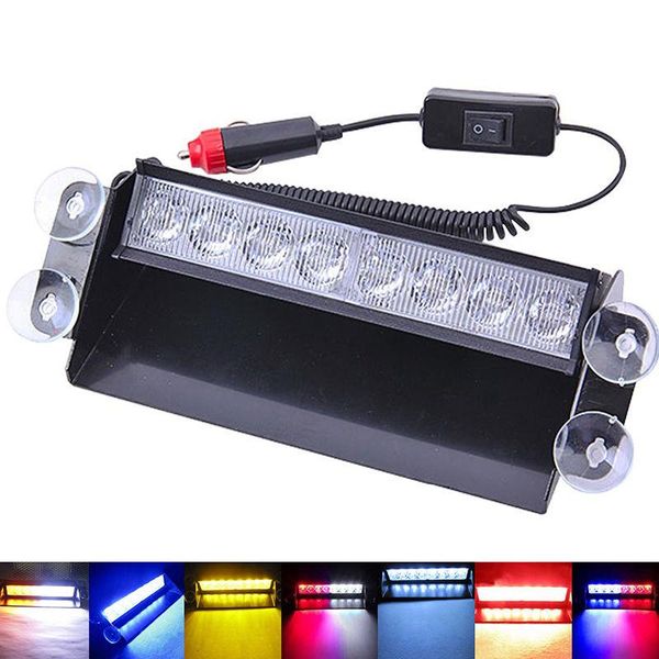 emergency lights 8 led white vehicle car strobe flash light dash warning sell
emergency lights 8 led white vehicle car strobe flash light dash warning sell