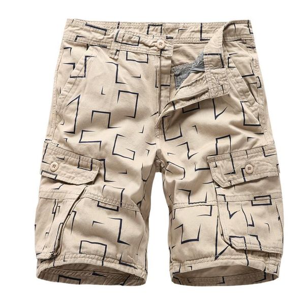 men's shorts summer geometric print cargo short pants male mid-waist knee length cotton bermuda masculina beach with pockets, White;black
men's shorts summer geometric print cargo short pants male mid-waist knee length cotton bermuda masculina beach with pockets, White;black
