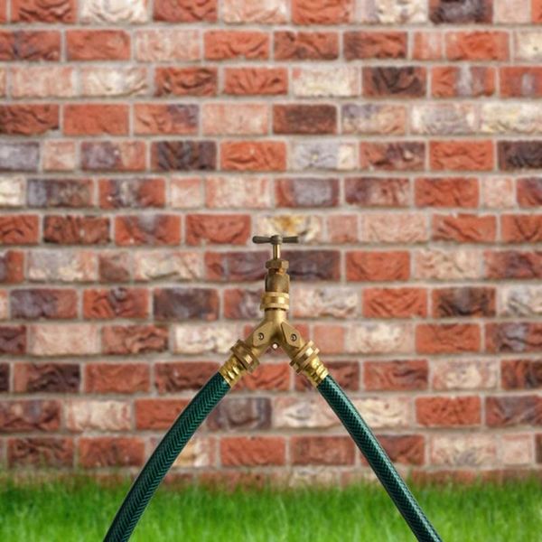 watering equipments garden hose splitter 2 way heavy duty brass adapter 3/4'' irrigation connector with extra rubber washer
watering equipments garden hose splitter 2 way heavy duty brass adapter 3/4'' irrigation connector with extra rubber washer