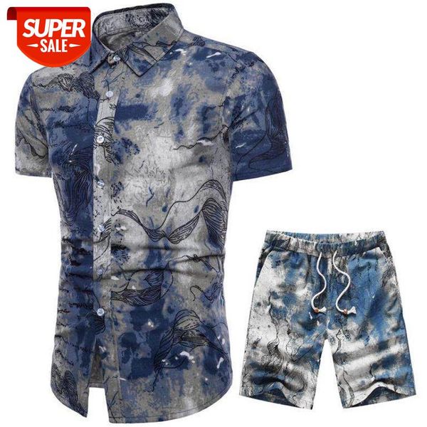 Summer Casual Men's Sets Mens Floral Shirt +Beach Shorts Print Shirts Shorts Pants Two Piece Suit Tracksuit men Big Size -5XL #t33Q, Gray
Summer Casual Men's Sets Mens Floral Shirt +Beach Shorts Print Shirts Shorts Pants Two Piece Suit Tracksuit men Big Size -5XL #t33Q, Gray